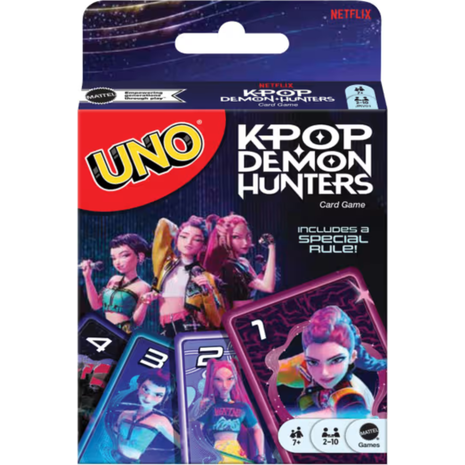 Επιτραπέζιο Uno K-Pop Demon Hunters (JRV01)