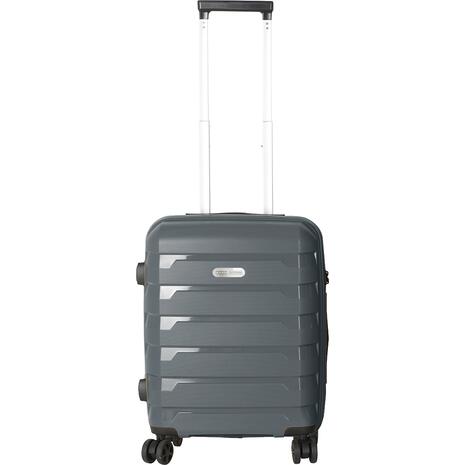 Βαλίτσα ταξιδίου τρόλεϊ Polo Tokyo Trolley Luggage PP 32lt Grey-Γκρι (965002-2100)