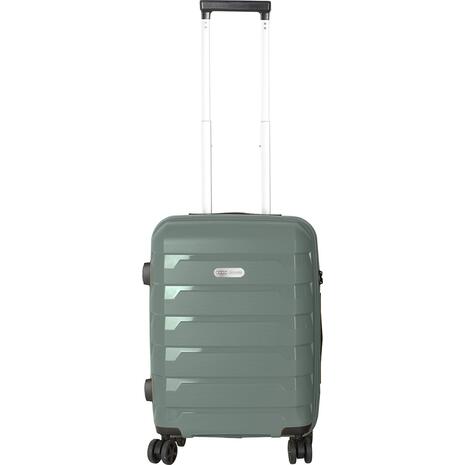 Βαλίτσα ταξιδίου τρόλεϊ Polo Tokyo Trolley Luggage PP 32lt Χακί-Khaki (965002-6500)