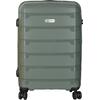 Βαλίτσα ταξιδίου τρόλεϊ Polo Tokyo Trolley Luggage PP 62lt Χακί-Khaki (965003-6500)