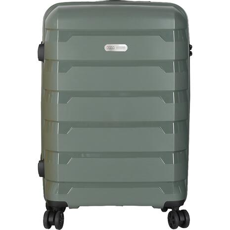 Βαλίτσα ταξιδίου τρόλεϊ Polo Tokyo Trolley Luggage PP 62lt Χακί-Khaki (965003-6500)