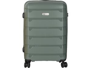Βαλίτσα ταξιδίου τρόλεϊ Polo Tokyo Trolley Luggage PP 62lt Χακί-Khaki (965003-6500)
