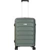 Βαλίτσα ταξιδίου τρόλεϊ Polo Tokyo Trolley Luggage PP 62lt Χακί-Khaki (965003-6500)