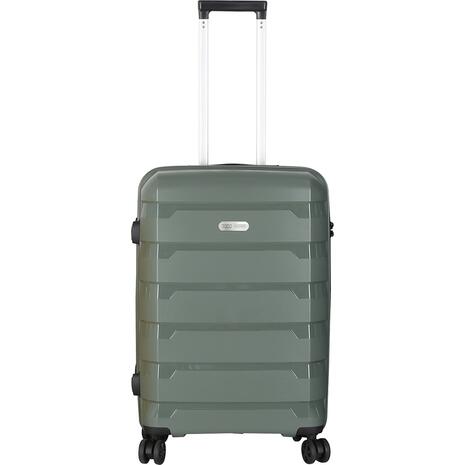 Βαλίτσα ταξιδίου τρόλεϊ Polo Tokyo Trolley Luggage PP 62lt Χακί-Khaki (965003-6500)