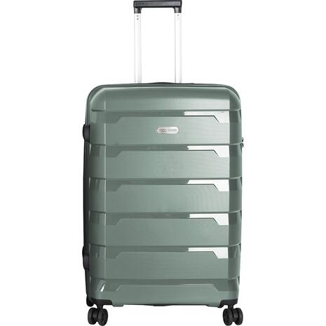 Βαλίτσα ταξιδίου τρόλεϊ Polo Tokyo Trolley Luggage PP 92lt Χακί-Khaki (965004-6500)