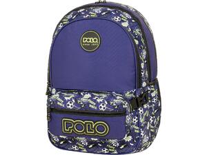 Τσάντα πλάτης 2+1 θέσεων Polo Zippy Football (901080-8445)
