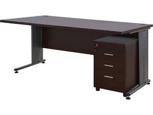 ΣΕΤ ΓΡΑΦΕΙΟΥ 2ΤΜΧ ΣΕ ΧΡΩΜΑ WENGE HM10211.02