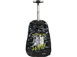 Τσάντα Τrolley δημοτικού Graffiti Τίγρης Xscape 3 θέσεων (269253)