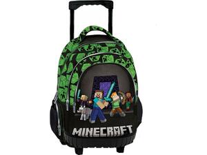 Τσάντα Trolley Δημοτικού Graffiti Squad Minecraft 3 θέσεων (268252)