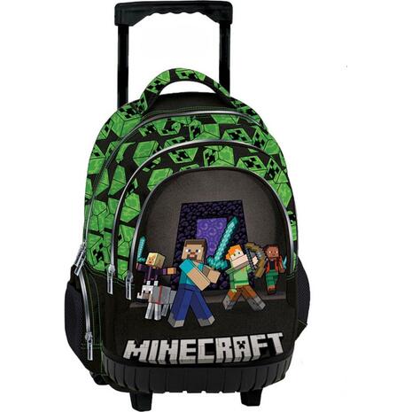 Τσάντα Trolley Δημοτικού Graffiti Squad Minecraft 3 θέσεων (268252)