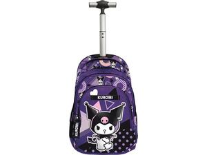 Τσάντα Trolley Δημοτικού Graffiti Popart Kuromi 3 θέσεων (262253)