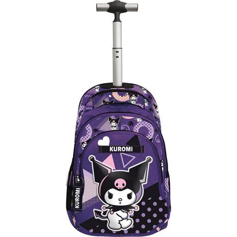 Τσάντα Trolley Δημοτικού Graffiti Popart Kuromi 3 θέσεων (262253)