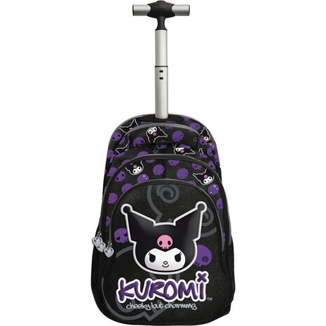 Τσάντα Trolley Δημοτικού Graffiti Jolt Kuromi 3 θέσεων (262251)