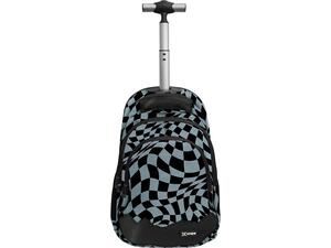Τσάντα Τrolley Δημοτικού Graffiti Checkers Xscape 3 θέσεων (269250)
