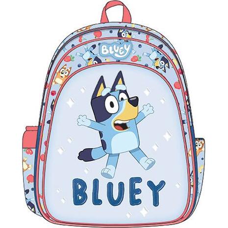 Τσάντα Πλάτης Νηπιαγωγείου Graffiti Blue Bluey (260291)