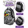Τσάντα Πλάτης Δημοτικού Graffiti Hand Rubik's 2 θέσεων (266212)