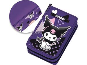 Κασετίνα τετράγωνη γεμάτη Graffiti Popart Kuromi