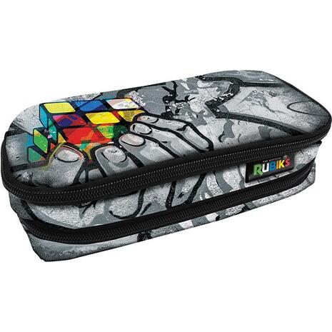 Κασετίνα οβάλ Graffiti Hand Rubik's