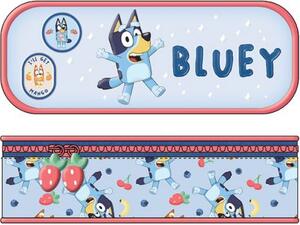 Κασετίνα οβάλ Graffiti Blue Bluey