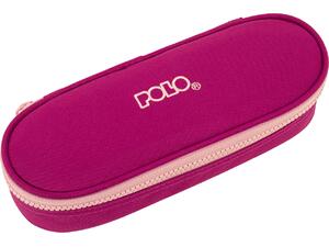 Κασετίνα οβάλ Polo Dark Fuchia/Light Pink - Σκούρο Φούξια/Ανοιχτό Ροζ (937003-4438)