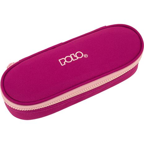 Κασετίνα οβάλ Polo Dark Fuchia/Light Pink - Σκούρο Φούξια/Ανοιχτό Ροζ (937003-4438)