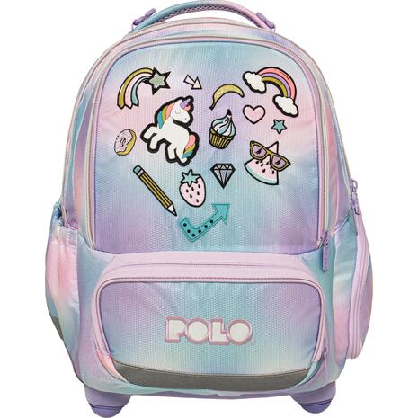Τσάντα Τρόλεϊ Δημοτικού Polo Freely Unicorn 3 Θέσεων 25lt 2026 (965055-8420)