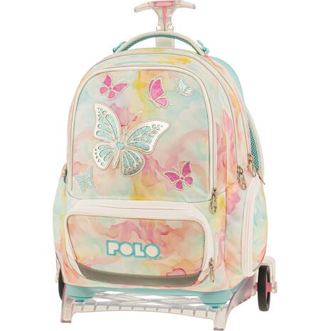 Τσάντα Τρόλεϊ Δημοτικού Polo Freely Butterfly 3 Θέσεων 25lt 2026 (965055-8419)