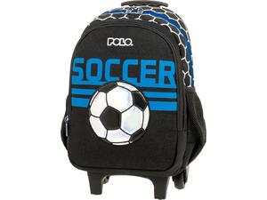 Τσάντα Trolley Νηπίου Polo Junior Fizz Soccer Μαύρη 12lt 2026 (965001-8451)
