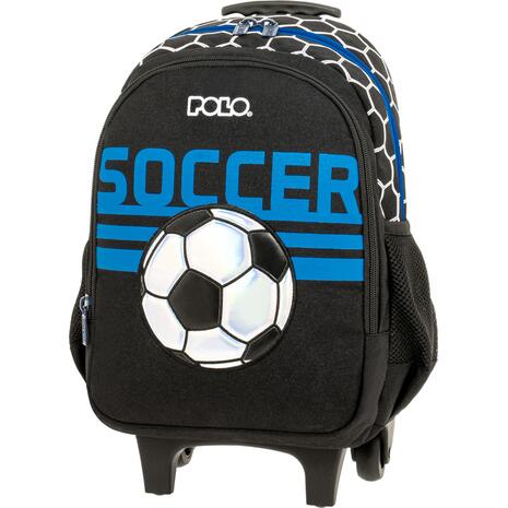 Τσάντα Trolley Νηπίου Polo Junior Fizz Soccer Μαύρη 12lt 2026 (965001-8451)
