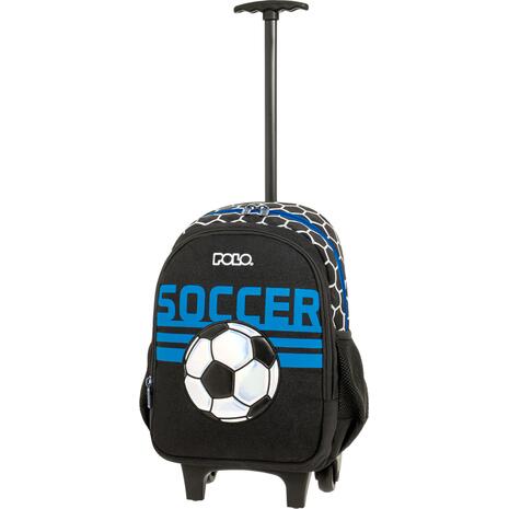 Τσάντα Trolley Νηπίου Polo Junior Fizz Soccer Μαύρη 12lt 2026 (965001-8451)
