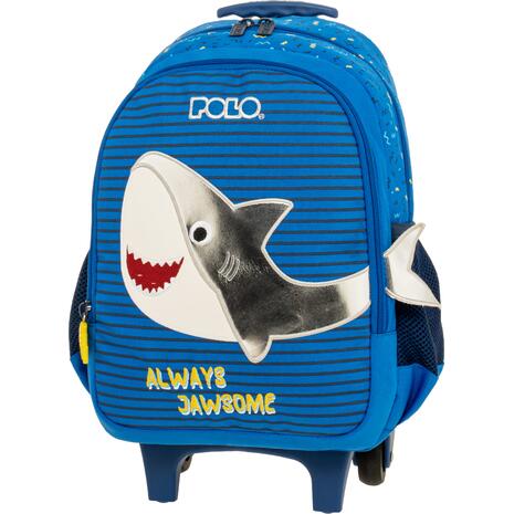 Τσάντα Trolley Nηπίου Polo Junior Fizz Shark Μπλε12lt 2026 (965001-8448)