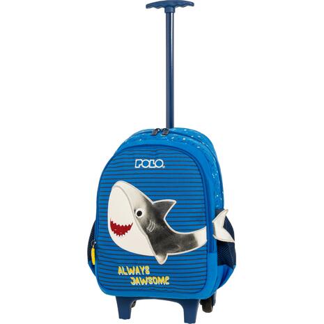 Τσάντα Trolley Nηπίου Polo Junior Fizz Shark Μπλε12lt 2026 (965001-8448)