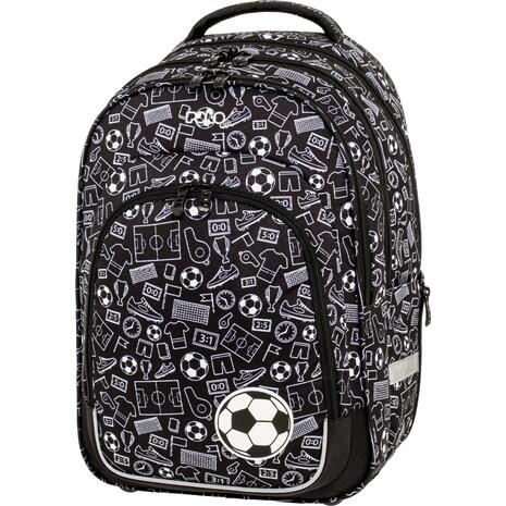 Τσάντα Πλάτης Δημοτικού Polo Fusion Football 2+1 θέσεων 25lt 2026 (901077-8432)