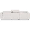 ΚΑΝΑΠΕΣ ΑΡΙΣΤΕΡΗ ΓΩΝΙΑ 3Θ ΜΕ RECLINE VALENTE HM3317.02L ΜΠΕΖ ΥΦΑΣΜΑ 275x160x104Yεκ