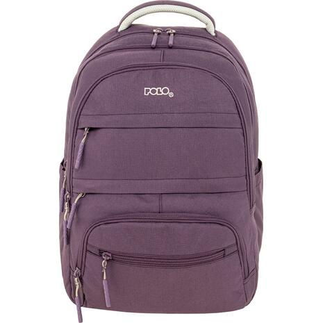 Tσάντα πλάτης 3+1 θέσεων Polo Multi Pocket Μωβ 26lt 2026 (901064-4700)