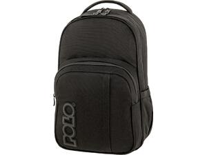 Τσάντα πλάτης 2+1 θέσεων Polo Genius Μαύρο 28lt 2026 (901062-2001)