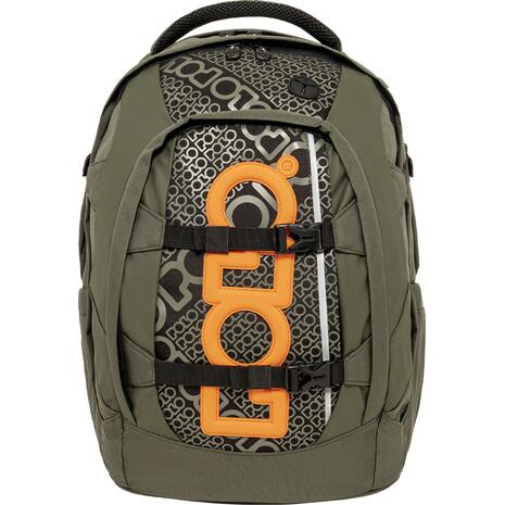 Τσάντα πλάτης 2+1 θέσεων Polo Cryptic Χακί 23lt 2026 (901001-6501)