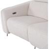 ΚΑΝΑΠΕΣ ΔΕΞΙΑ ΓΩΝΙΑ 3Θ ΜΕ RECLINE VALENTE HM3317.02R ΜΠΕΖ ΥΦΑΣΜΑ 275x160x104Yεκ