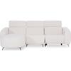 ΚΑΝΑΠΕΣ ΑΡΙΣΤΕΡΗ ΓΩΝΙΑ 3Θ ΜΕ RECLINE VALENTE HM3317.02L ΜΠΕΖ ΥΦΑΣΜΑ 275x160x104Yεκ