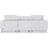 ΚΑΝΑΠΕΣ ΑΡΙΣΤΕΡΗ ΓΩΝΙΑ 3Θ ΜΕ RECLINE VALENTE HM3317.01L ΑΝΟΙΧΤΟ ΓΚΡΙ ΥΦΑΣΜΑ 275x160x104Yεκ