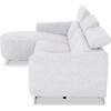ΚΑΝΑΠΕΣ ΑΡΙΣΤΕΡΗ ΓΩΝΙΑ 3Θ ΜΕ RECLINE VALENTE HM3317.01L ΑΝΟΙΧΤΟ ΓΚΡΙ ΥΦΑΣΜΑ 275x160x104Yεκ
