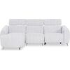 ΚΑΝΑΠΕΣ ΑΡΙΣΤΕΡΗ ΓΩΝΙΑ 3Θ ΜΕ RECLINE VALENTE HM3317.01L ΑΝΟΙΧΤΟ ΓΚΡΙ ΥΦΑΣΜΑ 275x160x104Yεκ