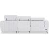 ΚΑΝΑΠΕΣ ΔΕΞΙΑ ΓΩΝΙΑ 3Θ ΜΕ RECLINE VALENTE HM3317.01R ΑΝΟΙΧΤΟ ΓΚΡΙ ΥΦΑΣΜΑ 275x160x104Yεκ