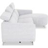 ΚΑΝΑΠΕΣ ΔΕΞΙΑ ΓΩΝΙΑ 3Θ ΜΕ RECLINE VALENTE HM3317.01R ΑΝΟΙΧΤΟ ΓΚΡΙ ΥΦΑΣΜΑ 275x160x104Yεκ