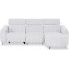 ΚΑΝΑΠΕΣ ΔΕΞΙΑ ΓΩΝΙΑ 3Θ ΜΕ RECLINE VALENTE HM3317.01R ΑΝΟΙΧΤΟ ΓΚΡΙ ΥΦΑΣΜΑ 275x160x104Yεκ