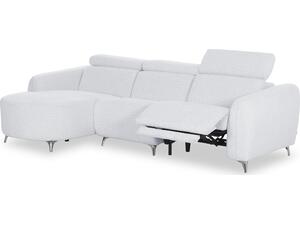 ΚΑΝΑΠΕΣ ΑΡΙΣΤΕΡΗ ΓΩΝΙΑ 3Θ ΜΕ RECLINE VALENTE HM3317.01L ΑΝΟΙΧΤΟ ΓΚΡΙ ΥΦΑΣΜΑ 275x160x104Yεκ