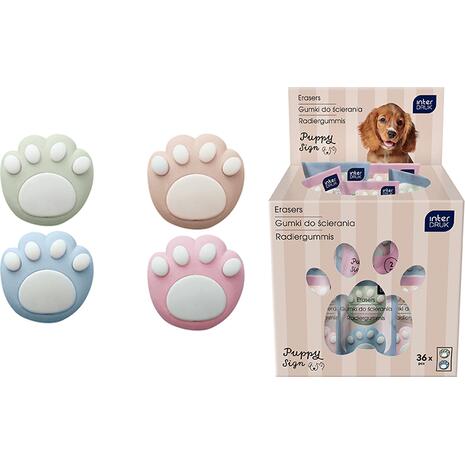 Γόμα Interdruk Puppy Sign 389541 (διάφορα χρώματα)