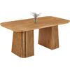ΤΡΑΠΕΖΙ ΤΡΑΠΕΖΑΡΙΑΣ ΕΠΕΚΤΕΙΝΟΜΕΝΟ VERLO HM18436 MDF ΣΕ ΦΥΣΙΚΟ 120/150/180x90x75Υεκ.