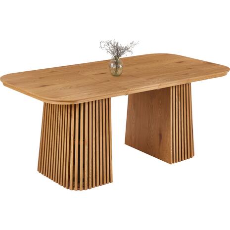 ΤΡΑΠΕΖΙ ΤΡΑΠΕΖΑΡΙΑΣ ΕΠΕΚΤΕΙΝΟΜΕΝΟ VERLO HM18436 MDF ΣΕ ΦΥΣΙΚΟ 120/150/180x90x75Υεκ.