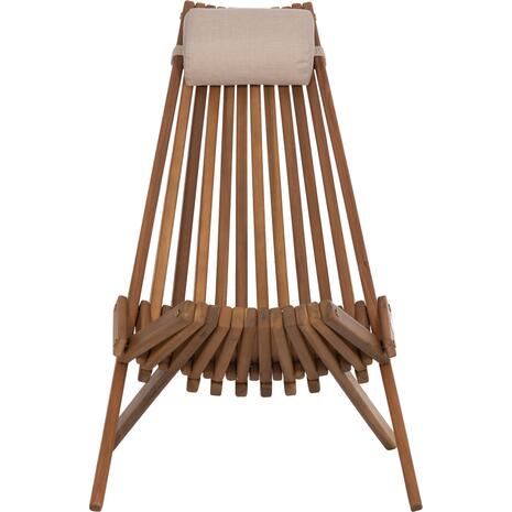 ΠΟΛΥΘΡΟΝΑ LOUNGE ΜΕ ΜΑΞΙΛΑΡΑΚΙ ΠΤΥΣΣΟΜΕΝΗ SHIGAN HM6530 ΞΥΛΟ ΑΚΑΚΙΑΣ 56.5x83x87Υεκ